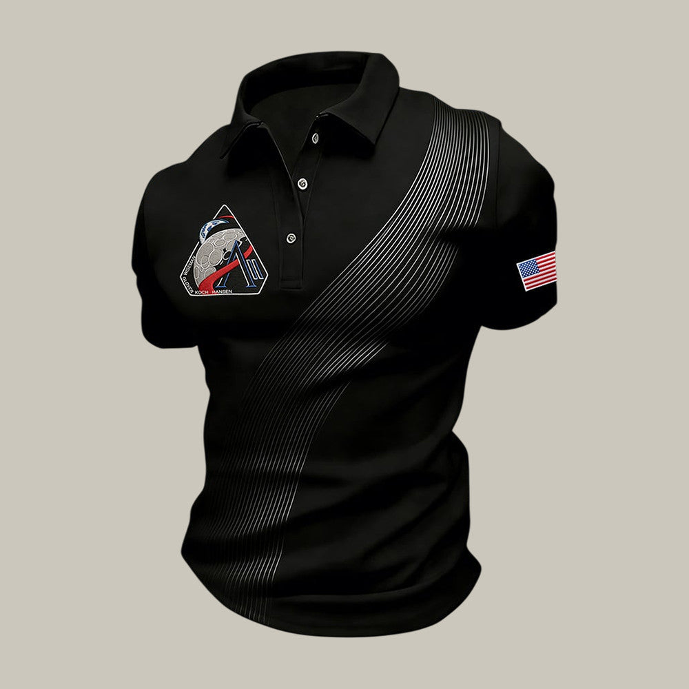 NASA Artemis Word Art Polo Shirt Space Exploration Moon Landing Merch Rocket Nerd Gift Retro 2026 Artemis II