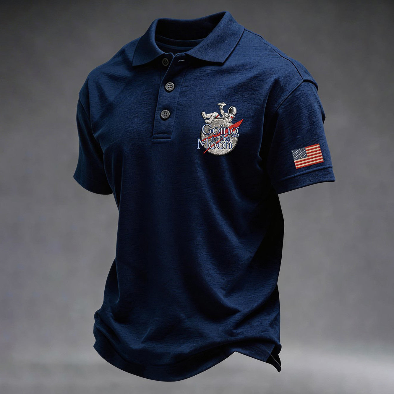 NASA Artemis 2 Mission Polo Shirt Going To The Moon Clothing Science Student Gift Retro 2026 Artemis II