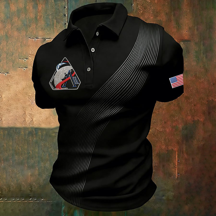 Humanity Returns To The Moon Polo Shirt NASA Moon Mission 2026 Merch Retro 2026 Artemis II