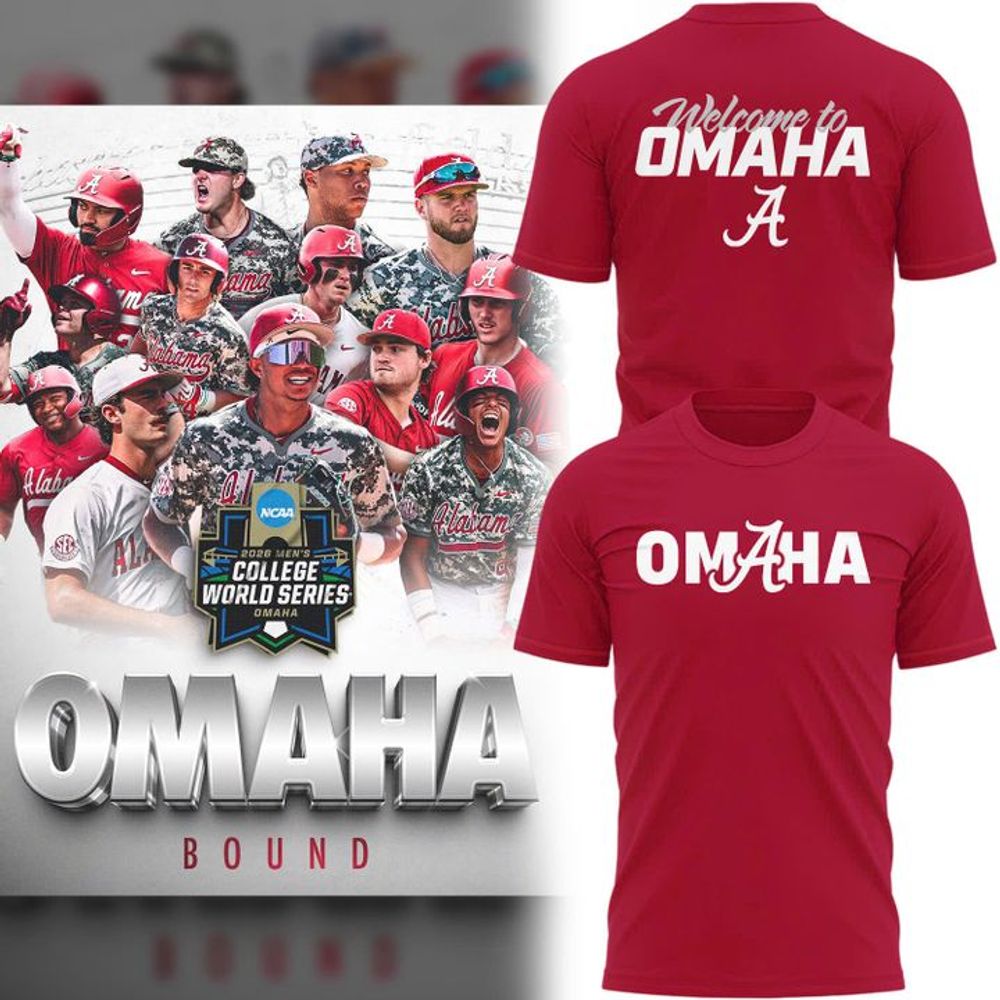 Alabama Crimson Tide 2026 Regional Omaha Special Edition Shirt - Playzoneprime