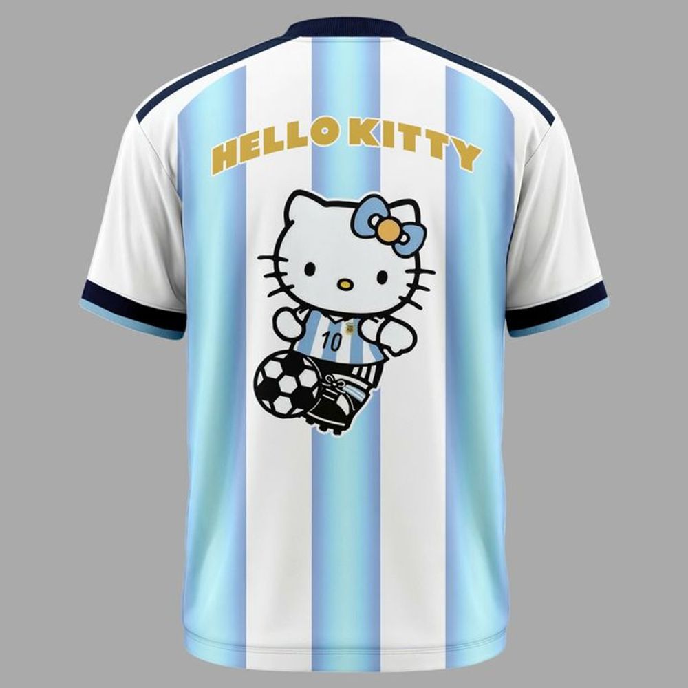 Argentina Soccer x Hello Kitty World Cup 2026 Limited Edition Shirt - Playzoneprime