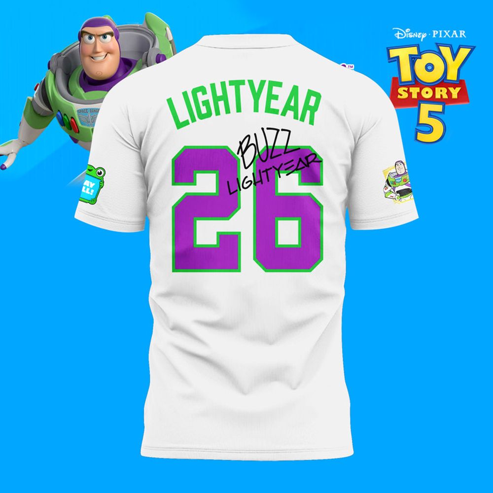 Atlanta Braves x Buzz Lightyear Toy Story 5 Limited Edition Shirt - Playzoneprime