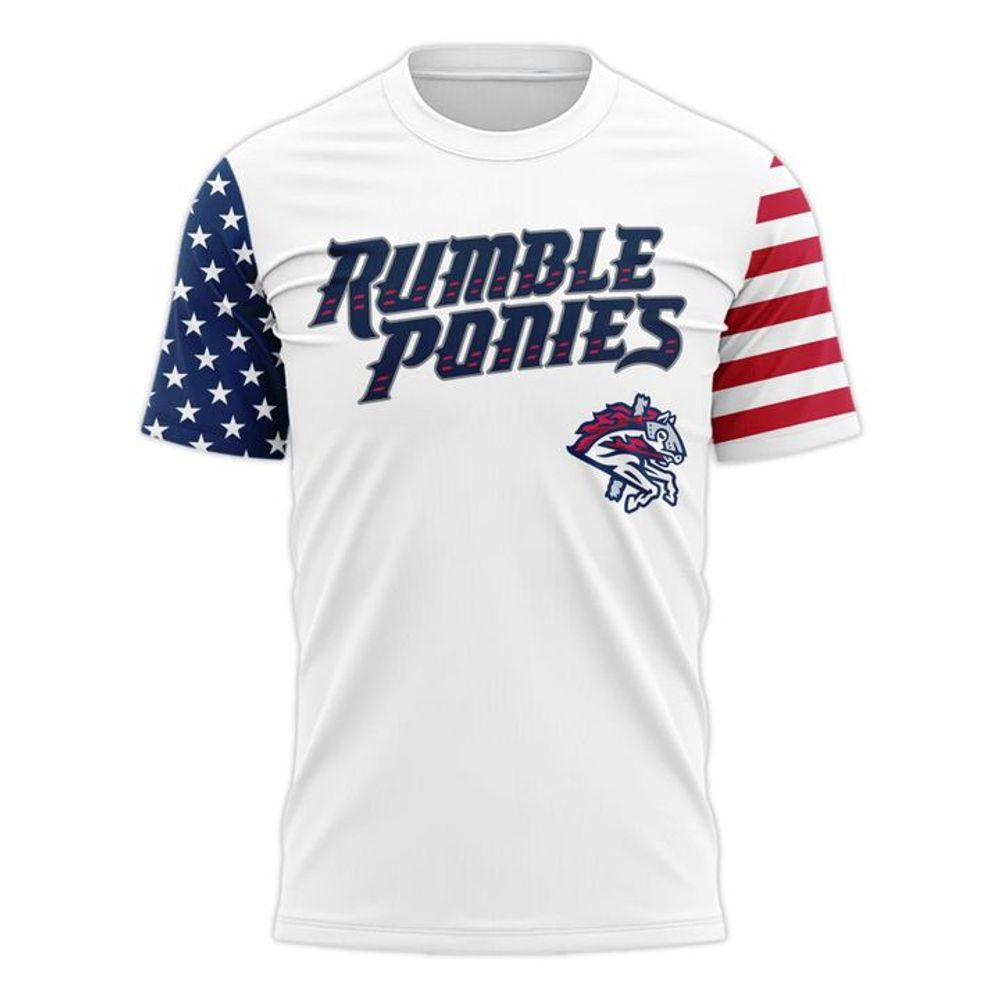 Binghamton Rumble Ponies 2026 Independence Day Night Shirt - Playzoneprime
