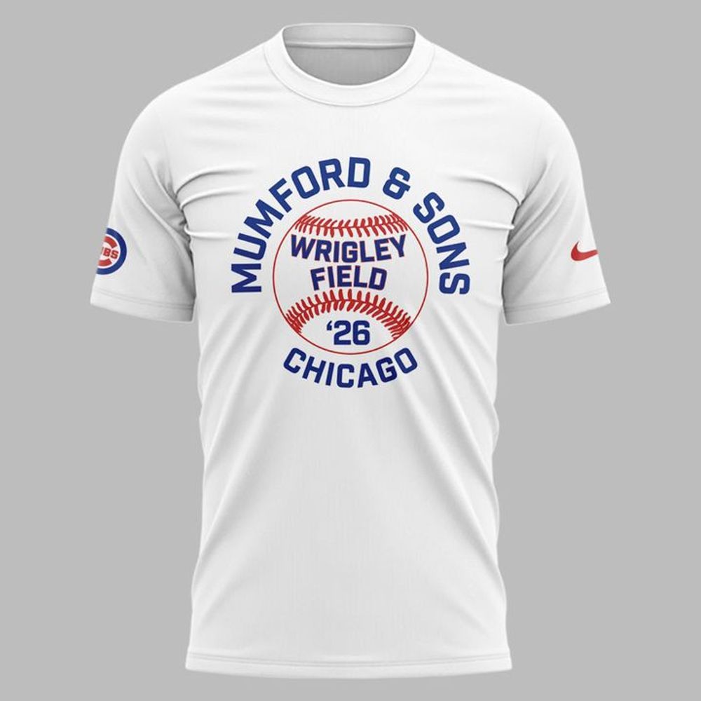 Chicago Cubs x Mumford & Sons 2026 Tour Limited Edition Shirt - Playzoneprime