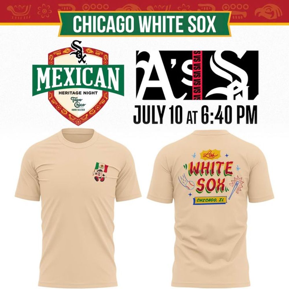 Chicago White Sox Mexican Heritage Night Limited Edition Shirt - Playzoneprime
