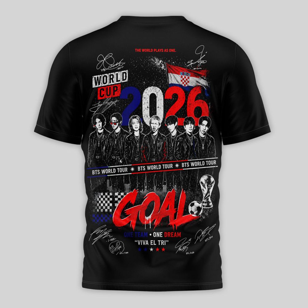 Croatia x BTS FIFA World Cup 2026 Limited Edition Shirt - Playzoneprime