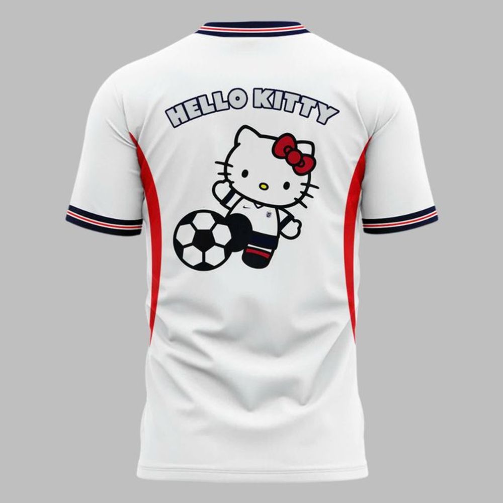 England Soccer x Hello Kitty World Cup 2026 Limited Edition Shirt - Playzoneprime