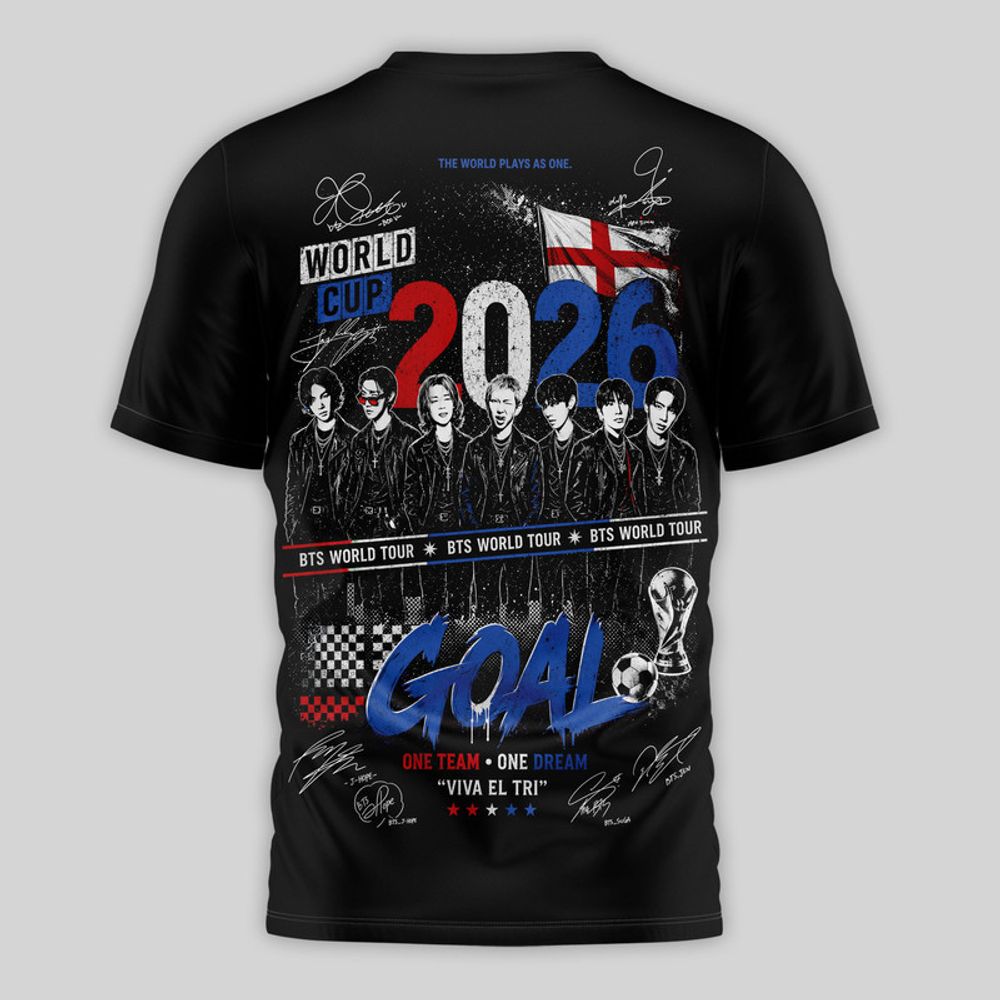 England x BTS FIFA World Cup 2026 Limited Edition Shirt - Playzoneprime
