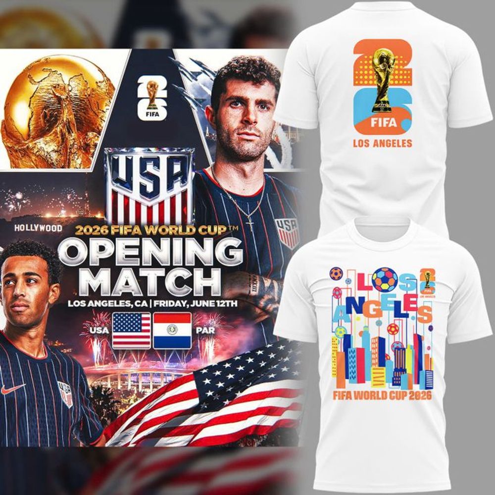 FIFA World Cup 2026 USA Los Angeles Homestyle Special Edition Shirt - Playzoneprime