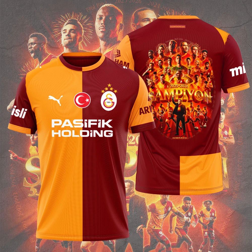Galatasaray Super League 25/26 Champions Special Shirt - Playzoneprime