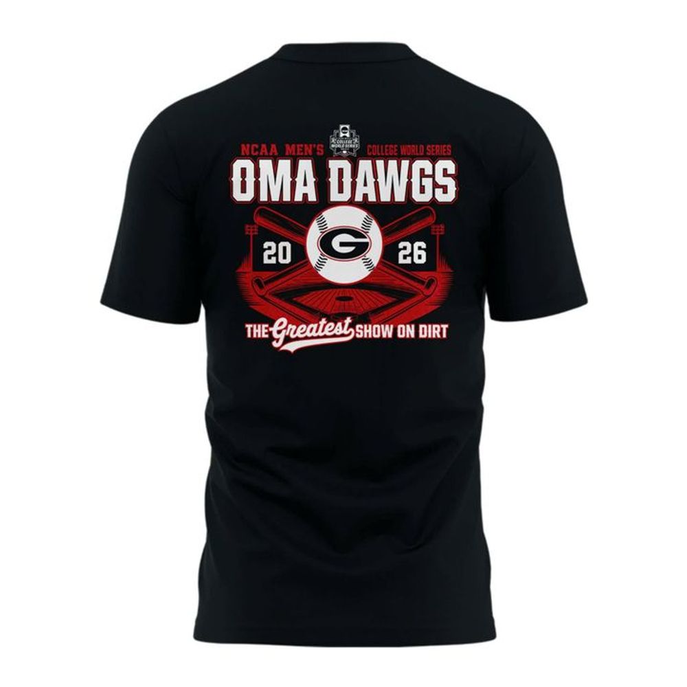 Georgia Bulldogs 2026 Baseball Regional OmaDawgs Limited Edition Shirt - Playzoneprime