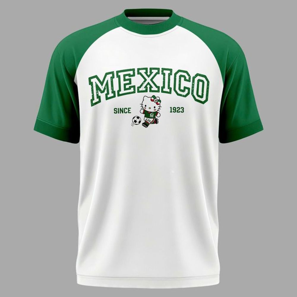 Hello Kitty x Mexico Soccer Since 1923 Limited Edition Shirt - Playzoneprime