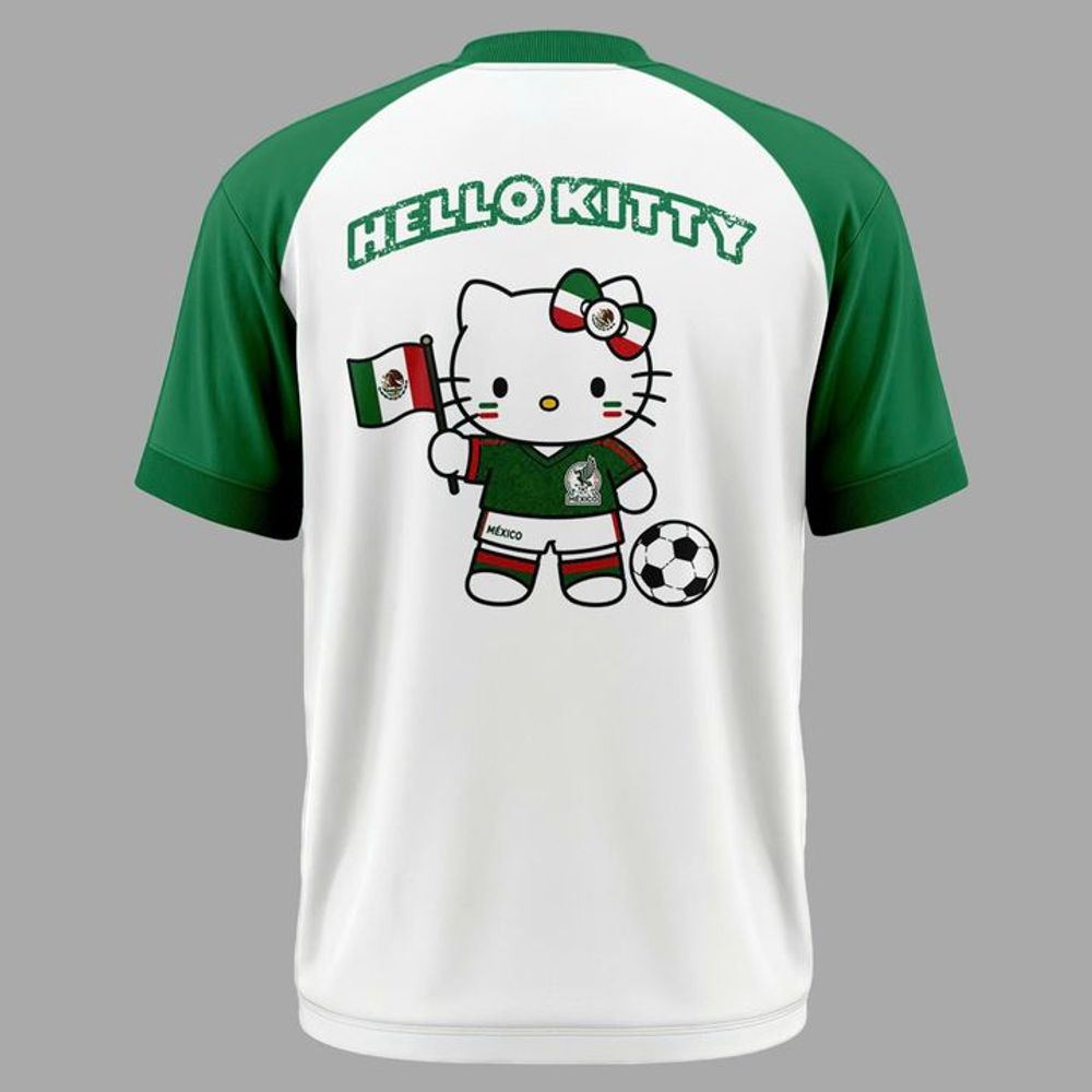 Hello Kitty x Mexico Soccer Since 1923 Limited Edition Shirt - Playzoneprime