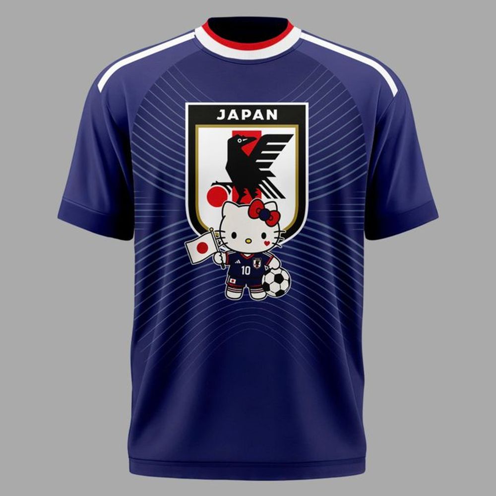 Japan Soccer x Hello Kitty World Cup 2026 Limited Edition Shirt - Playzoneprime
