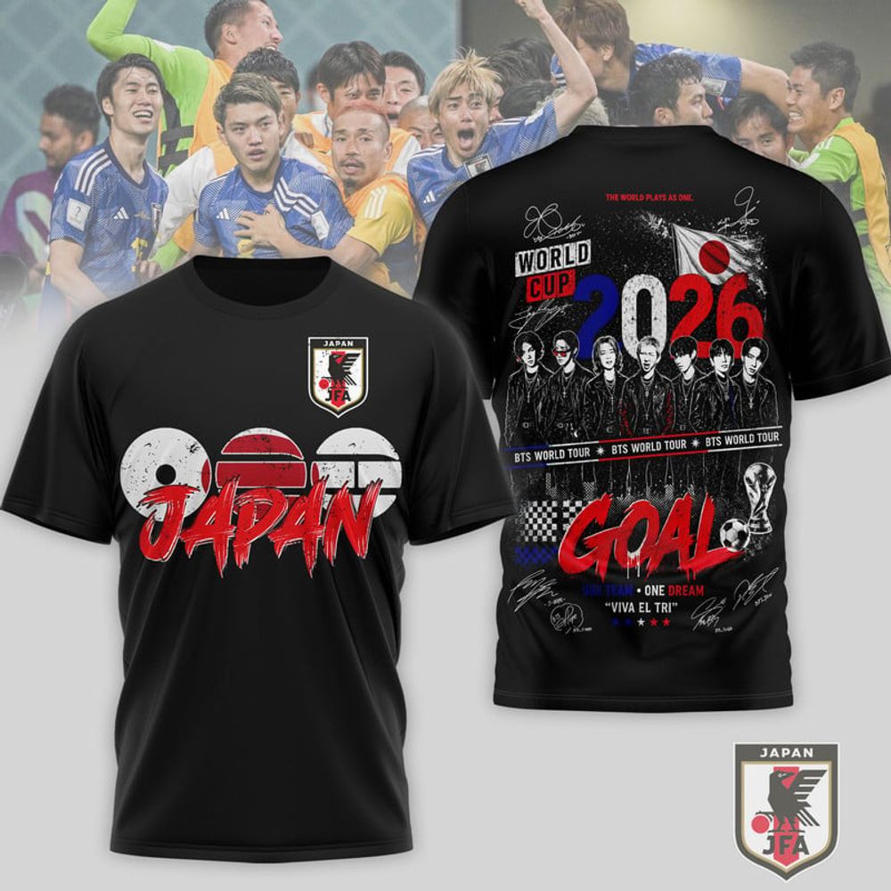 Japan x BTS FIFA World Cup 2026 Limited Edition Shirt - Playzoneprime