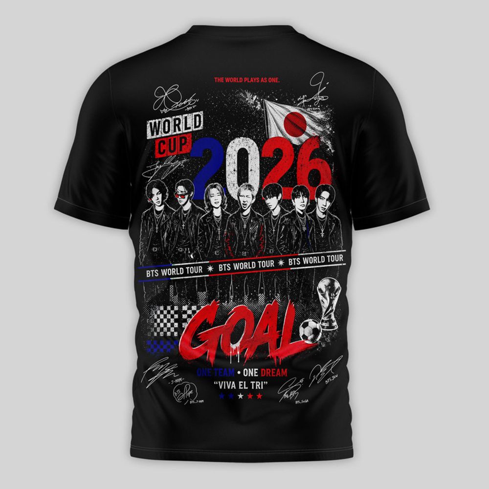 Japan x BTS FIFA World Cup 2026 Limited Edition Shirt - Playzoneprime