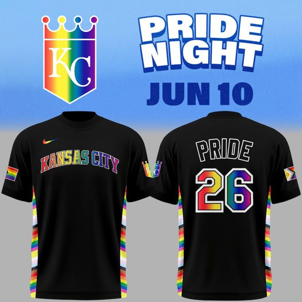 Kansas City Royals MLB x Pride Night 2026 Limited Edition Shirt - Playzoneprime