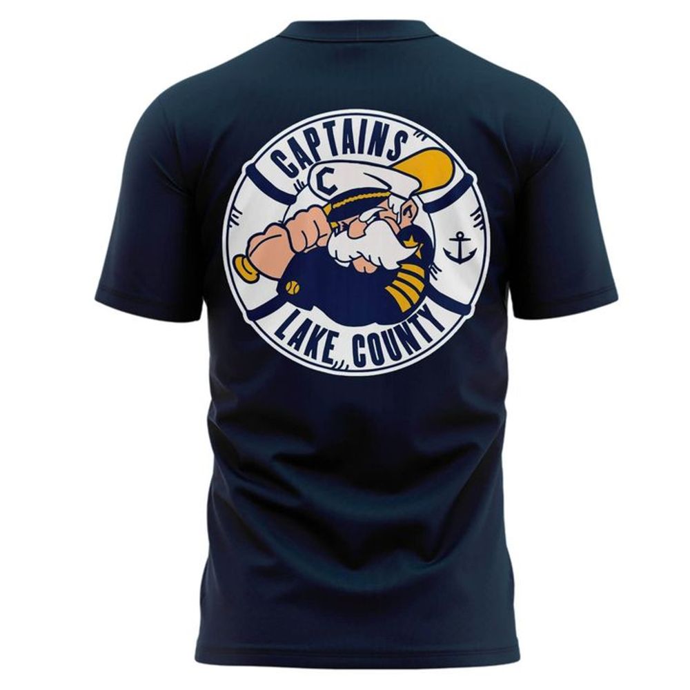 Lake County Captains 2026 Peanuts Limited Edition Navy Shirt - Playzoneprime