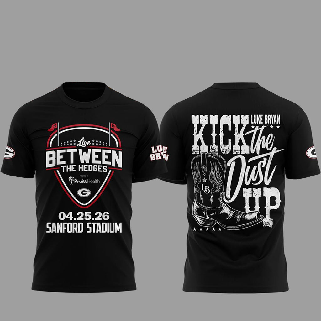Luke Bryan x Jason Aldean 2026 Live Between The Hedges Black Shirt Version 2