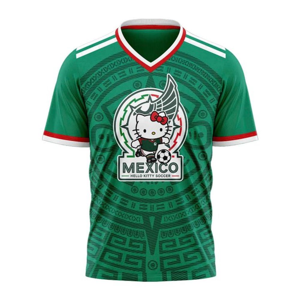 Mexico Soccer x Hello Kitty World Cup 2026 Limited Edition Shirt - Playzoneprime
