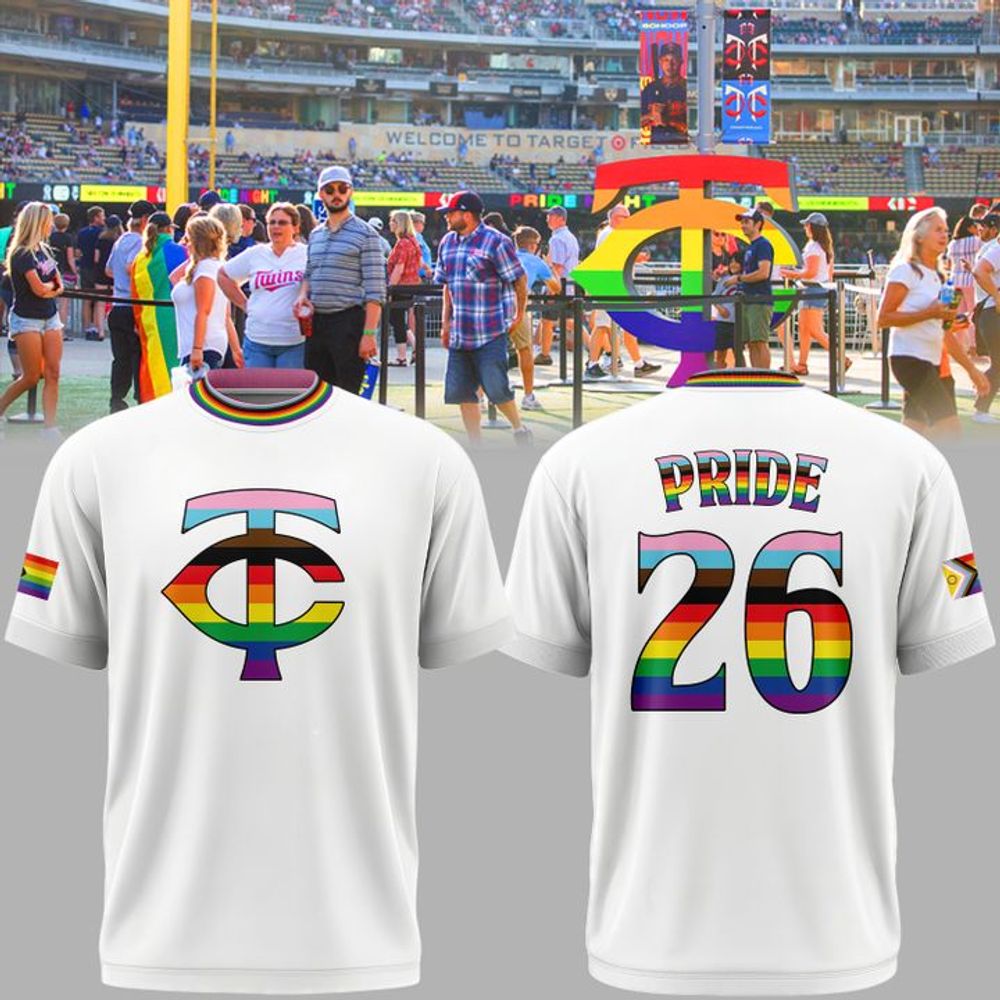 Minnesota Twins MLB x Pride Night 2026 Limited Edition Shirt - Playzoneprime