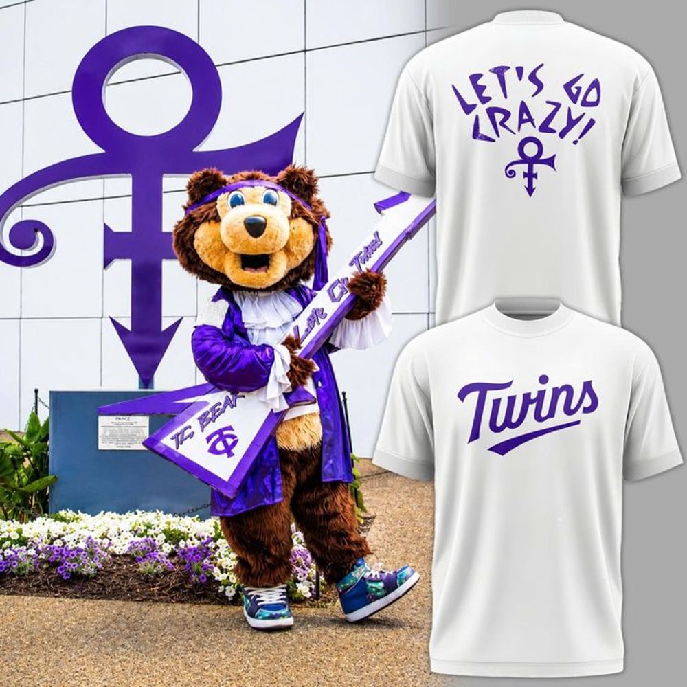 Minnesota Twins Prince Night Let’s Go Crazy Special Shirt 2026 - Playzoneprime