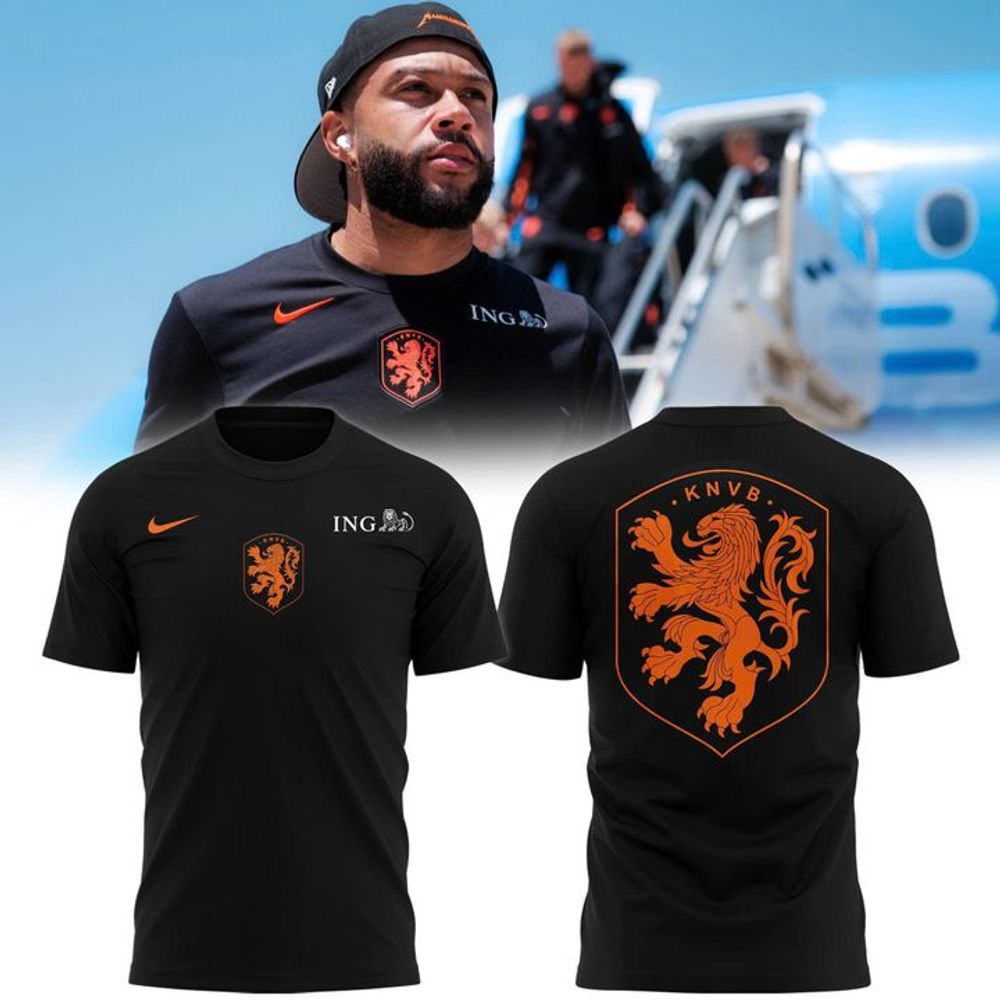 Netherlands 2026 FIFA World Cup Warm Up Black Shirt - Playzoneprime