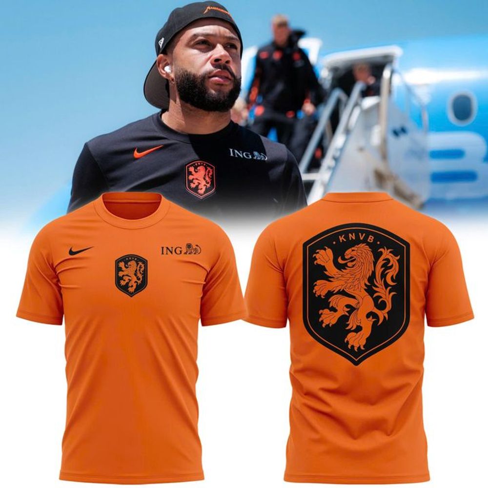 Netherlands 2026 FIFA World Cup Warm Up Orange Shirt - Playzoneprime