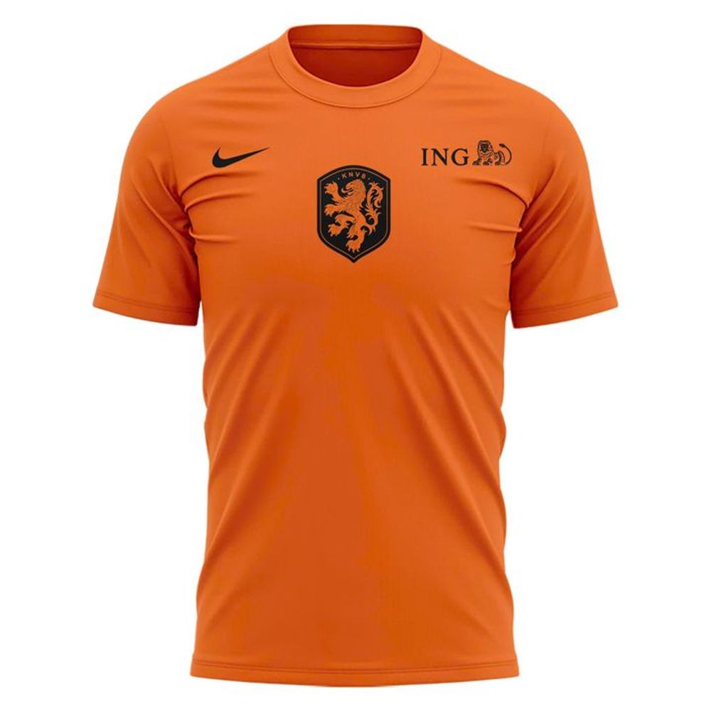 Netherlands 2026 FIFA World Cup Warm Up Orange Shirt - Playzoneprime