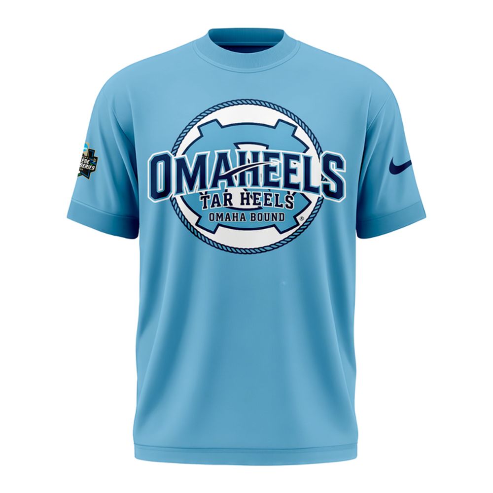 North Carolina Tar Heels Baseball Cardiac Carolina Welcome To Omaha Mascot Shirt - Playzoneprime