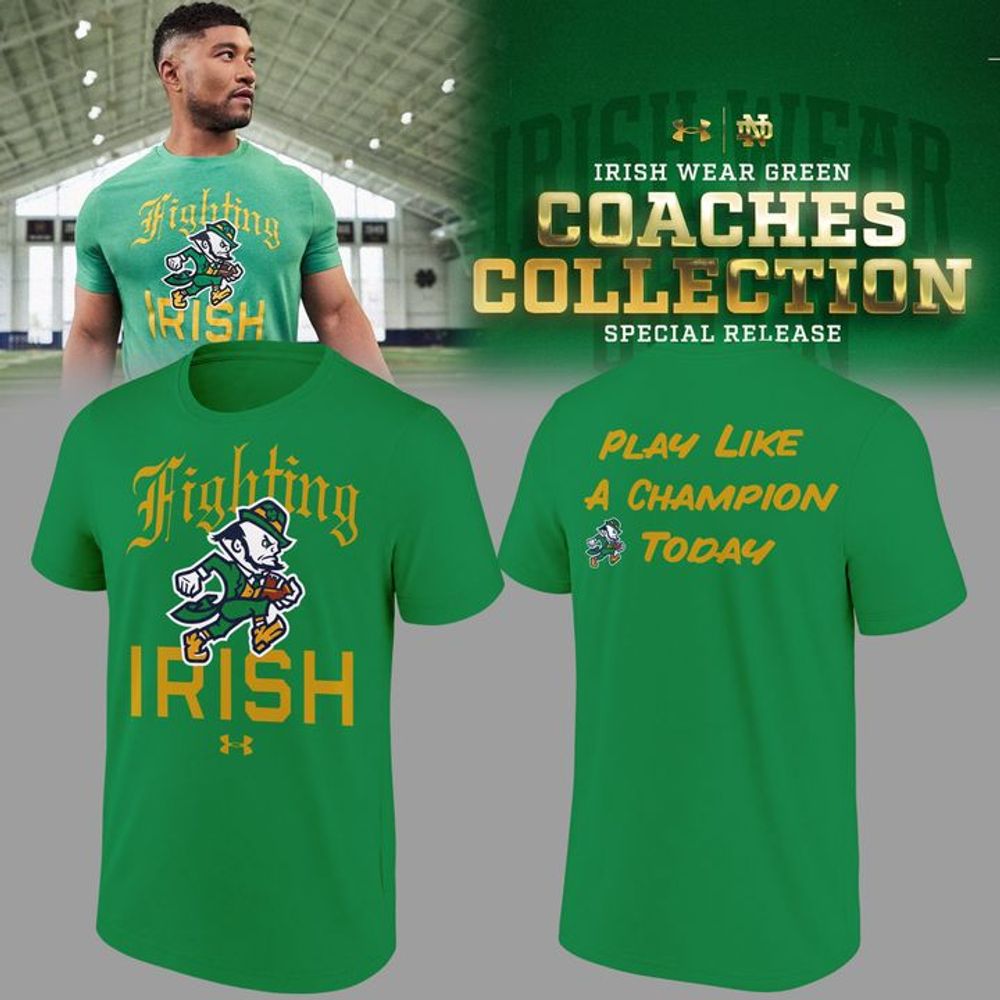 Notre Dame Fighting Irish 2026 "Play Like A Champion Today" Special Shirt - Playzoneprime
