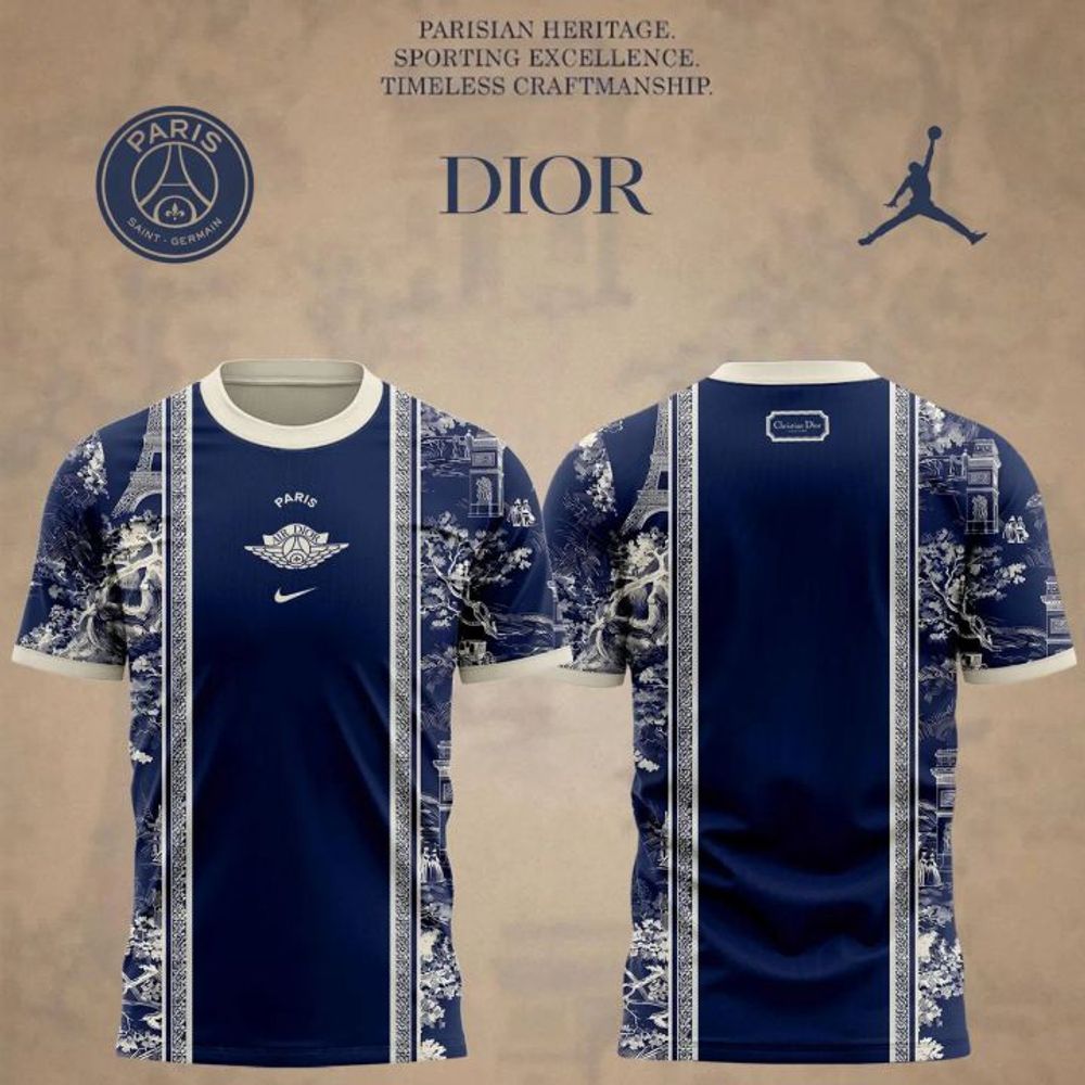 PSG x DIOR Parisian Heritage meets Performance 2026 Special Edition Shirt - Playzoneprime