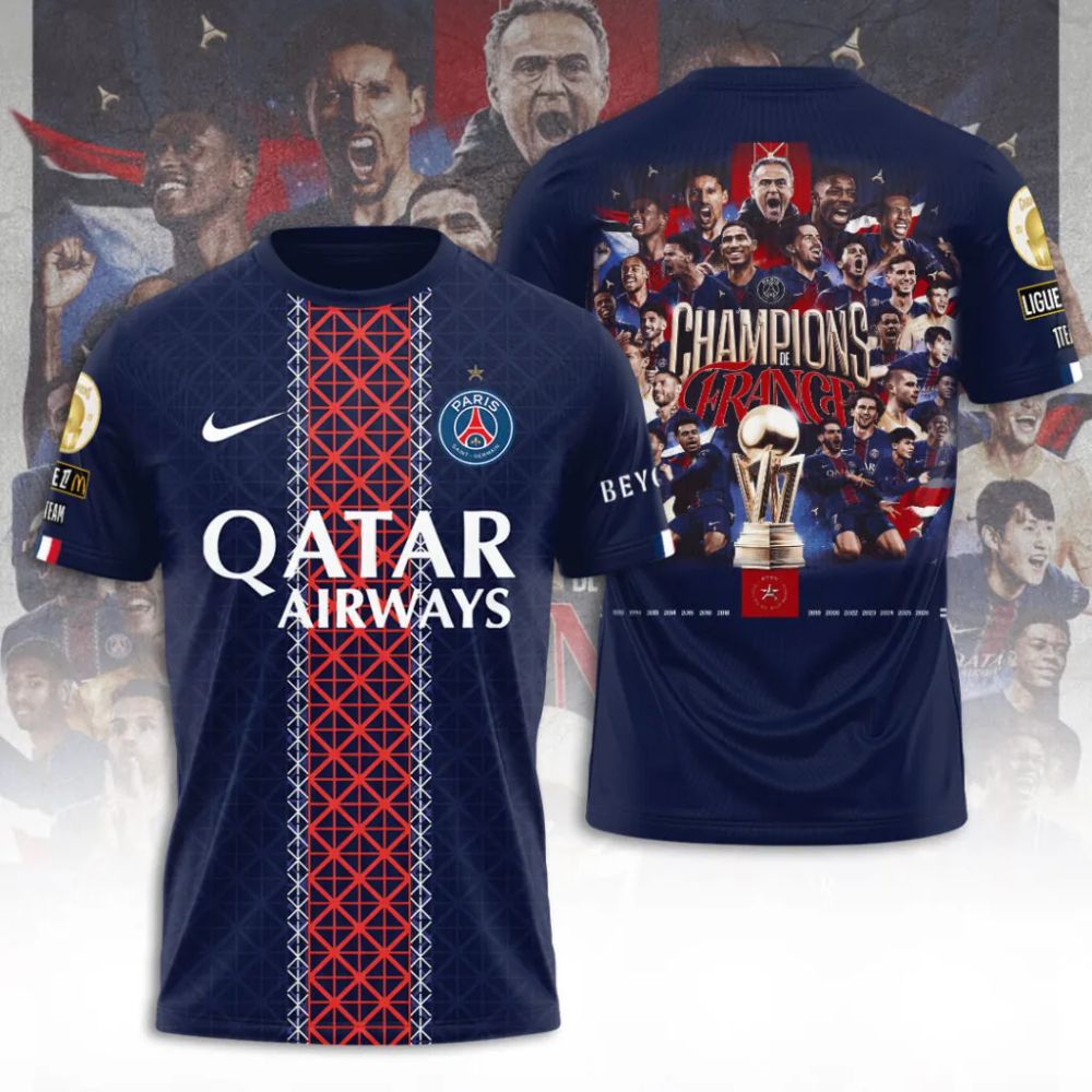 Paris Saint-Germain 14th Champions Ligue 1 Special Shirt - Playzoneprime
