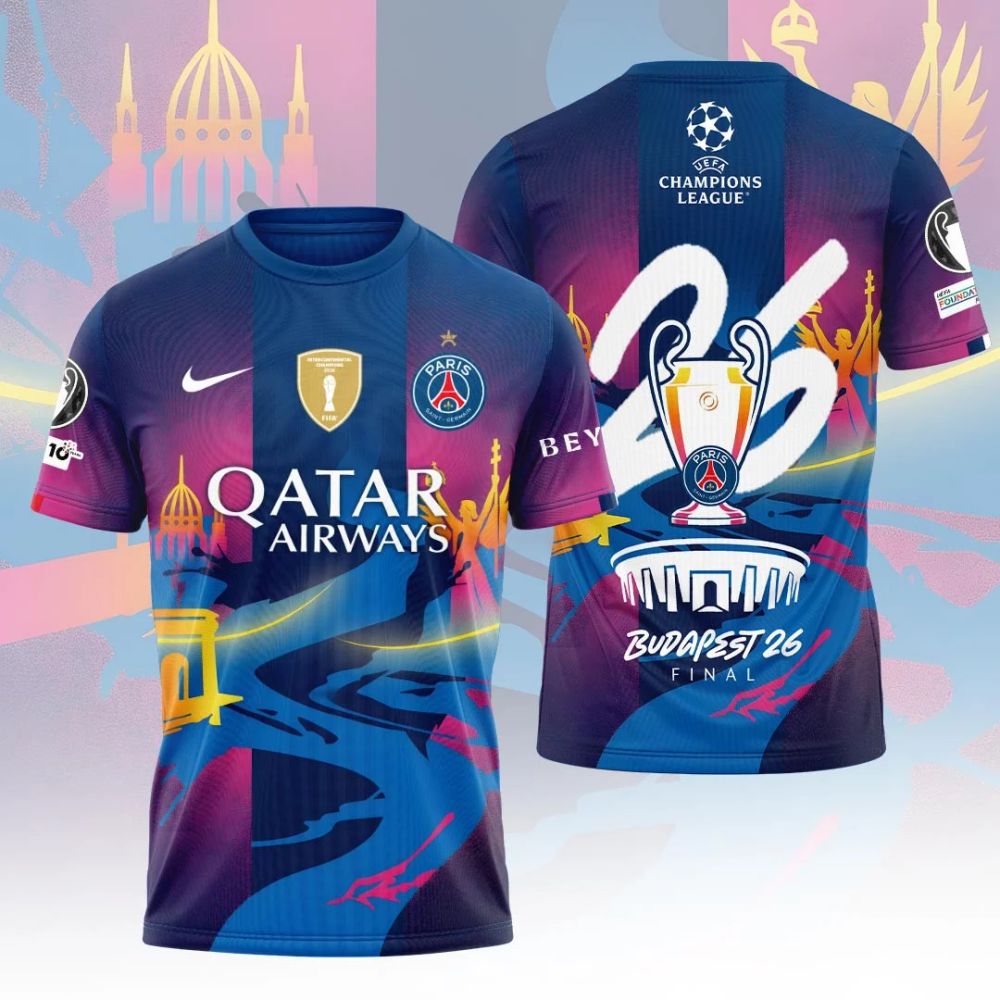 Paris Saint-Germain Champions League Final 2026 Shirt - Playzoneprime