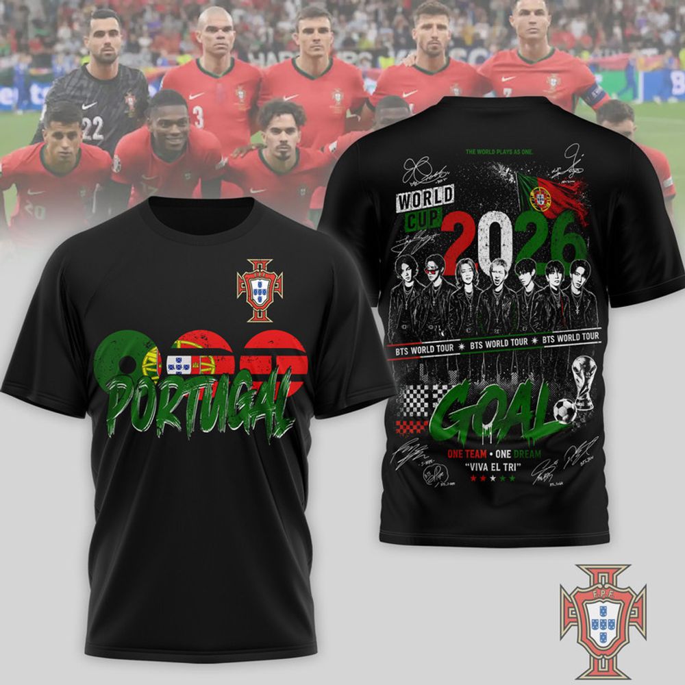 Portugal x BTS FIFA World Cup 2026 Limited Edition Shirt - Playzoneprime