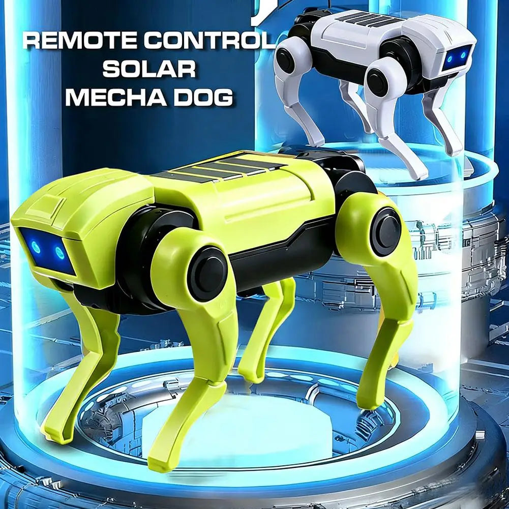 Mechanical Dog Toy Children's DIY Assembly Electric Bionic Robot Science Teaching Small Toy For Boys Kids Gift