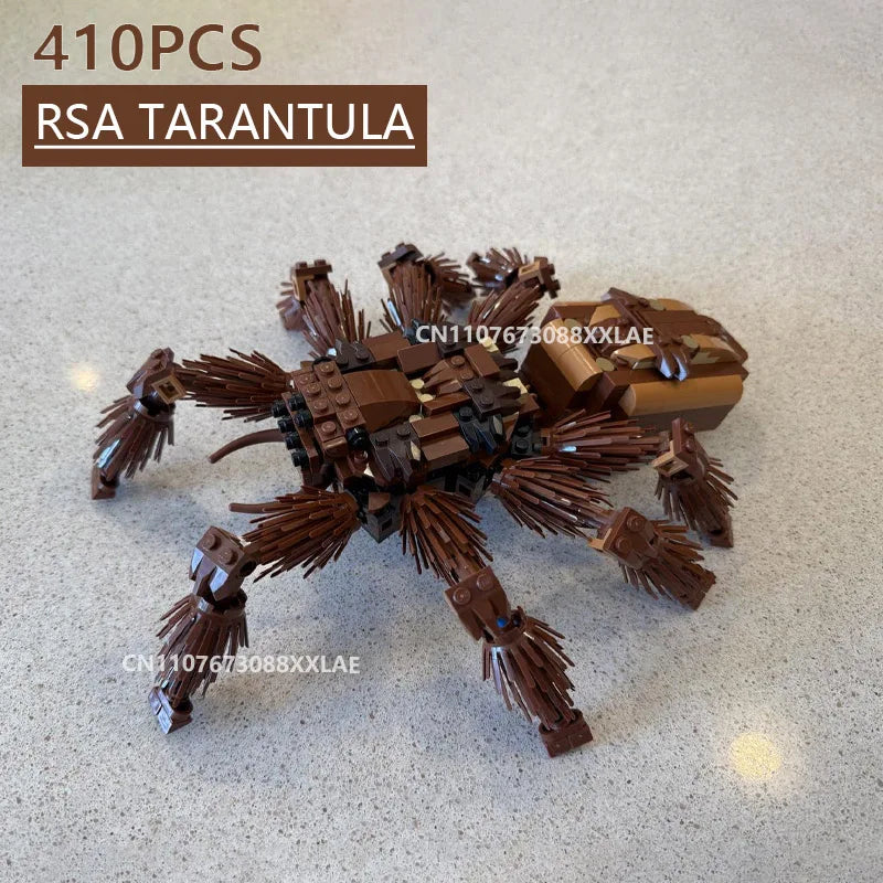 410pcs 2026 New Creator Expert Toys Insect Spider RSA Tarantula Building Blocks Brick Christmas Gifts for Boys