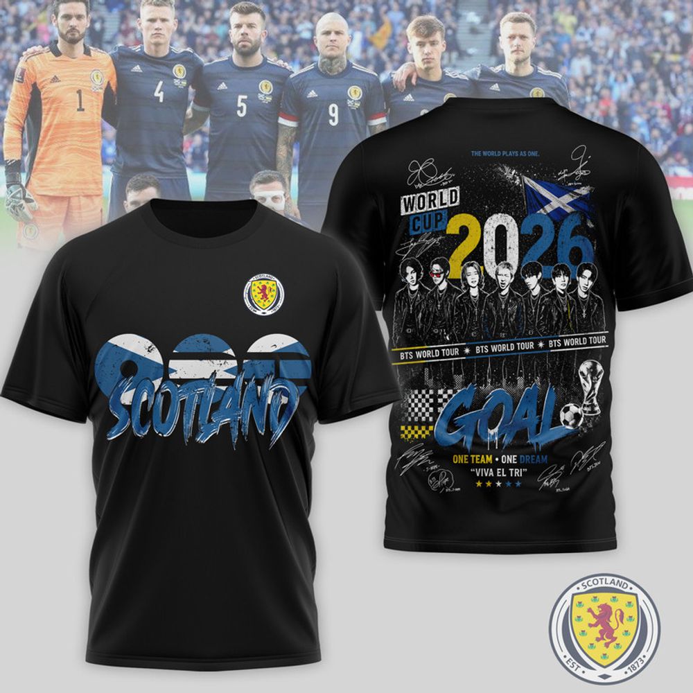 Scotland x BTS FIFA World Cup 2026 Limited Edition Shirt - Playzoneprime