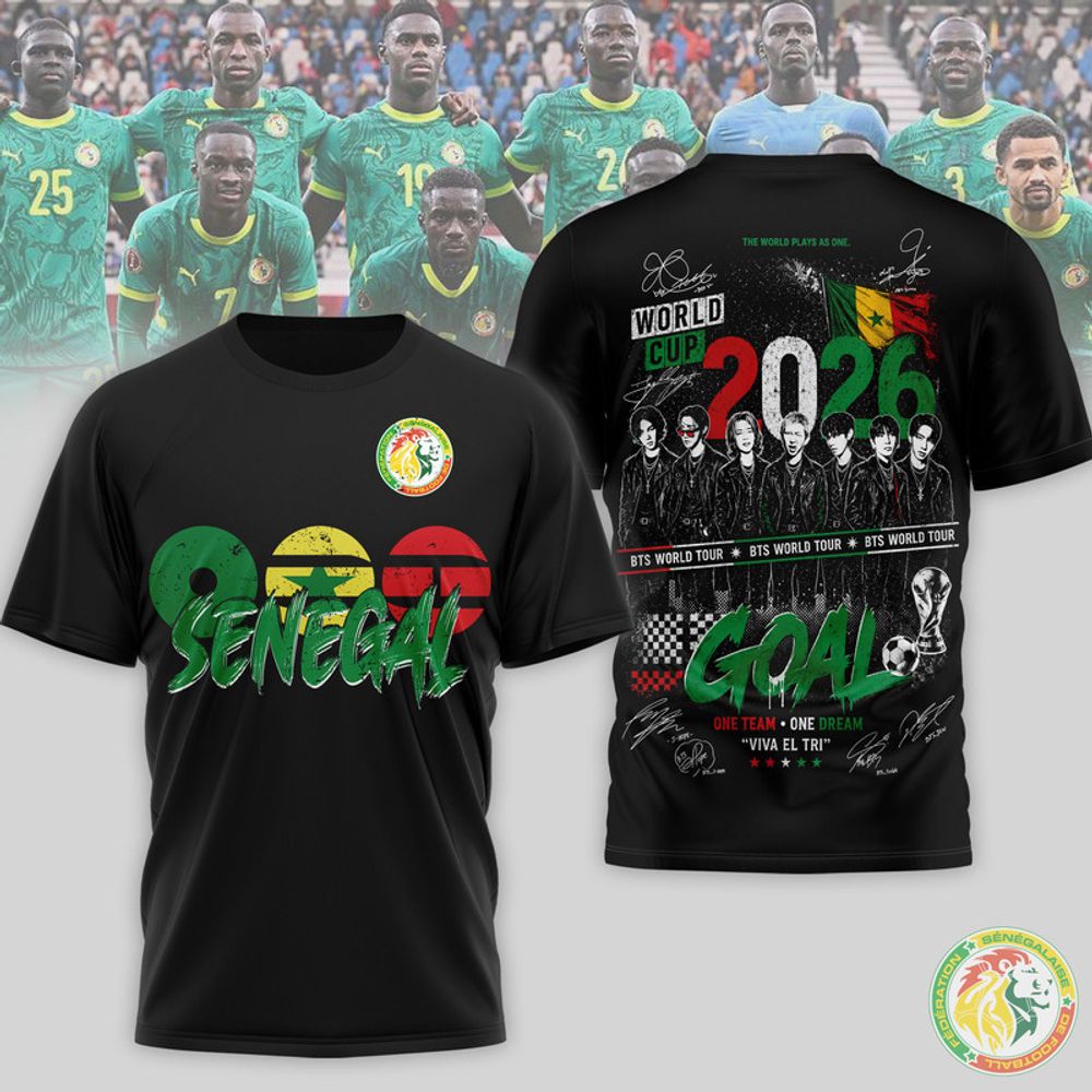 Senegal x BTS FIFA World Cup 2026 Limited Edition Shirt - Playzoneprime
