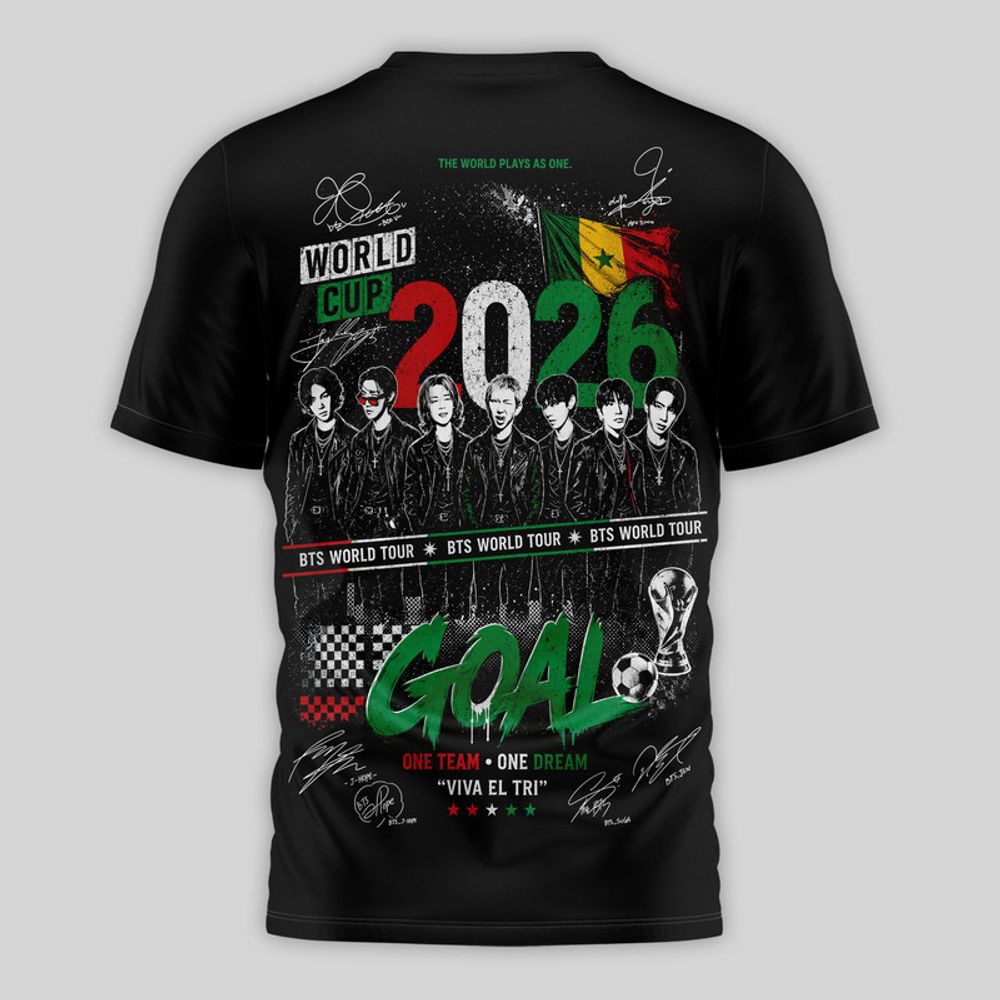 Senegal x BTS FIFA World Cup 2026 Limited Edition Shirt - Playzoneprime