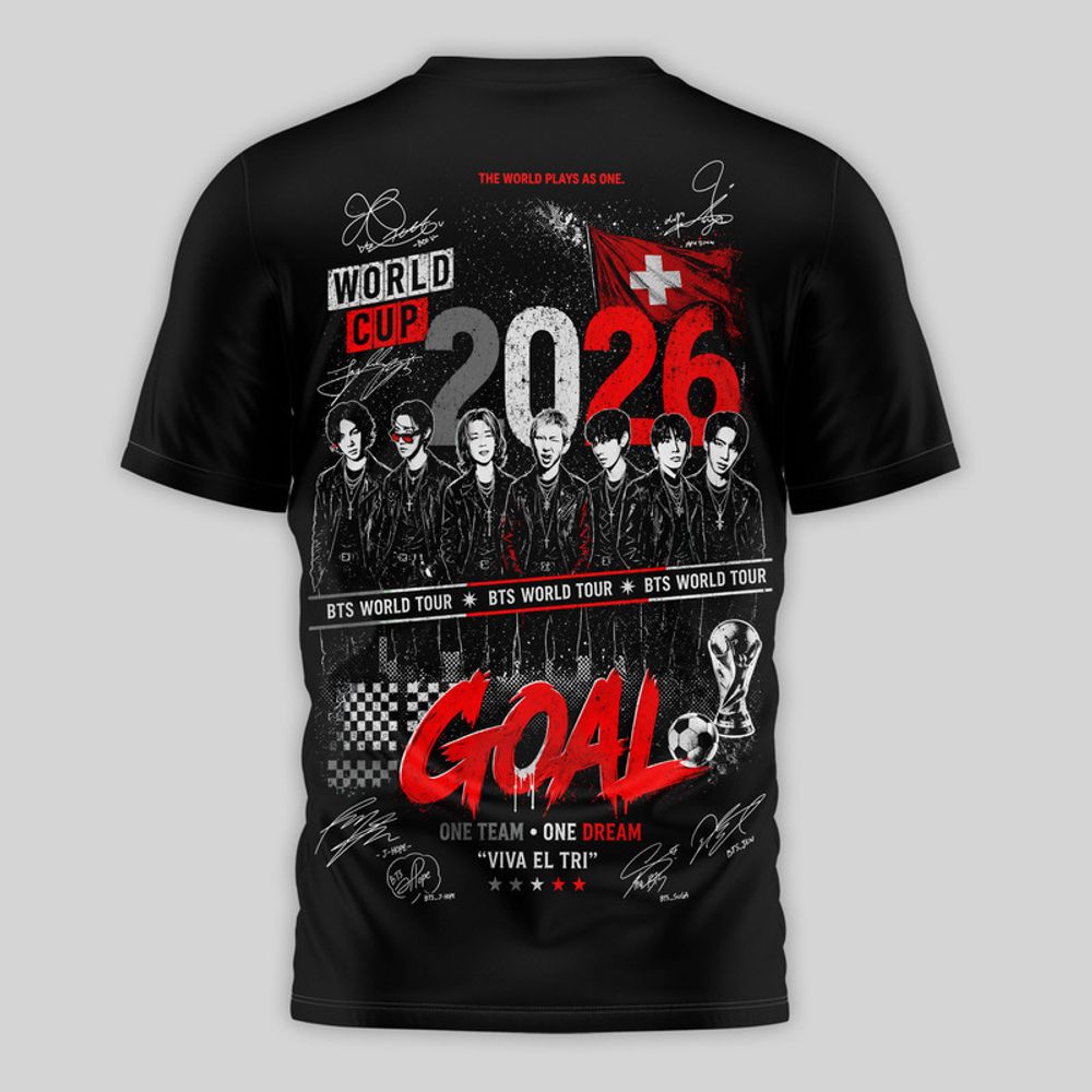 Switzerland x BTS FIFA World Cup 2026 Limited Edition Shirt - Playzoneprime
