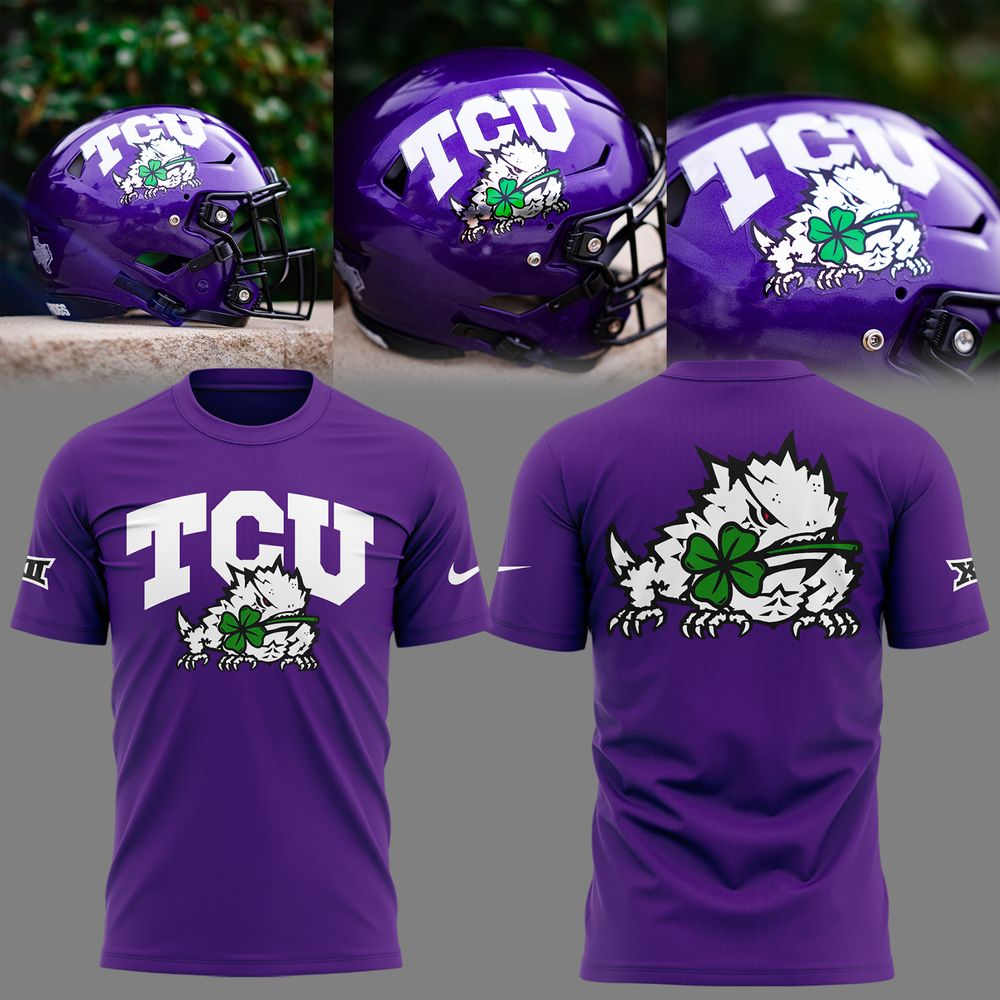 TCU Horned Frogs 2026 Ireland Game Limited Edition Purple Shirt - Playzoneprime