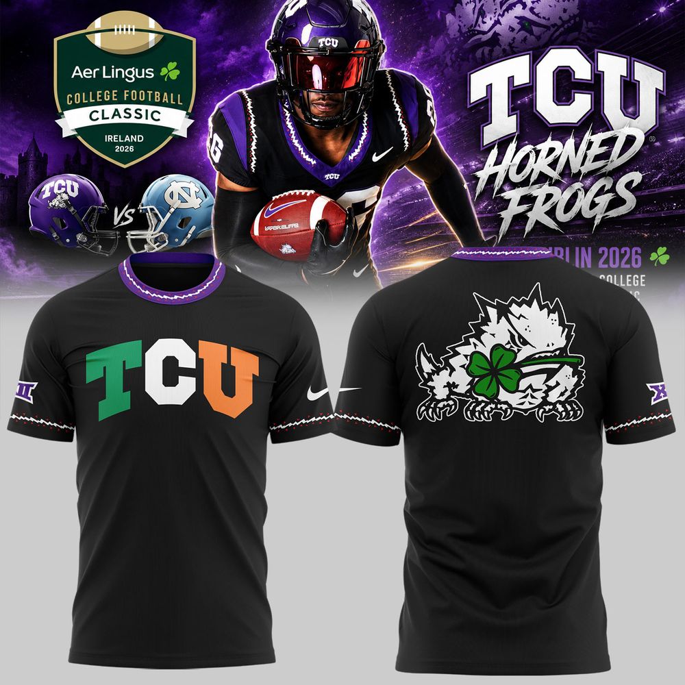 TCU Horned Frogs x Aer Lingus College Football Classic Shirt - Playzoneprime
