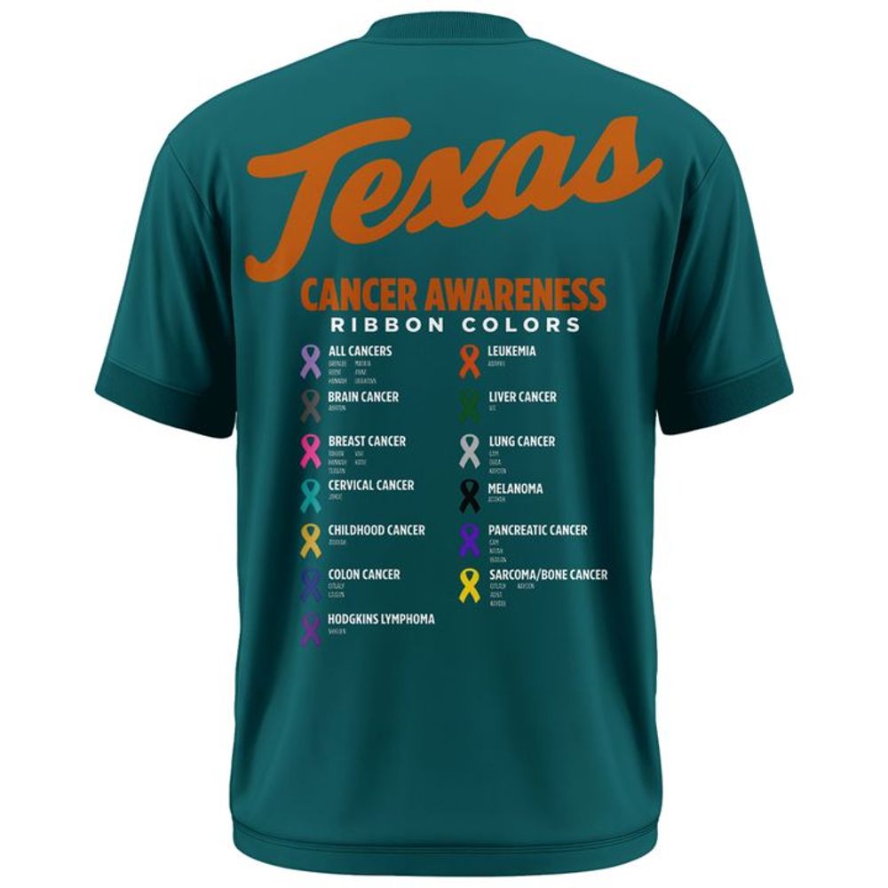 Texas Softball Cancer Awareness Green Special Shirt 2026 - Playzoneprime