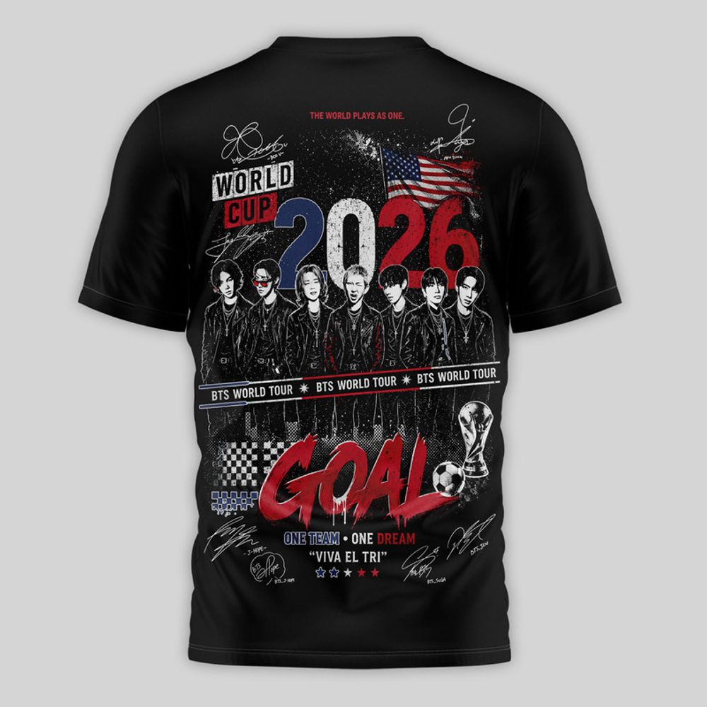 USA x BTS FIFA World Cup 2026 Limited Edition Shirt - Playzoneprime