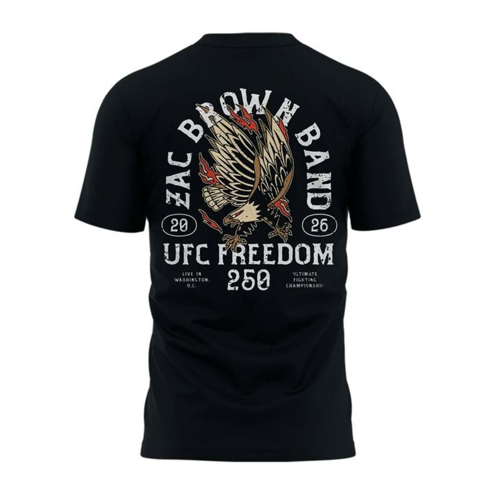 Zac Brown Band UFC Freedom 250 Limited Edition Shirt - Playzoneprime