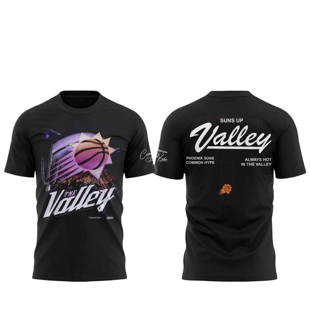 Phoenix Suns Common Hype 2026 Always Hot In The Valley T-Shirt