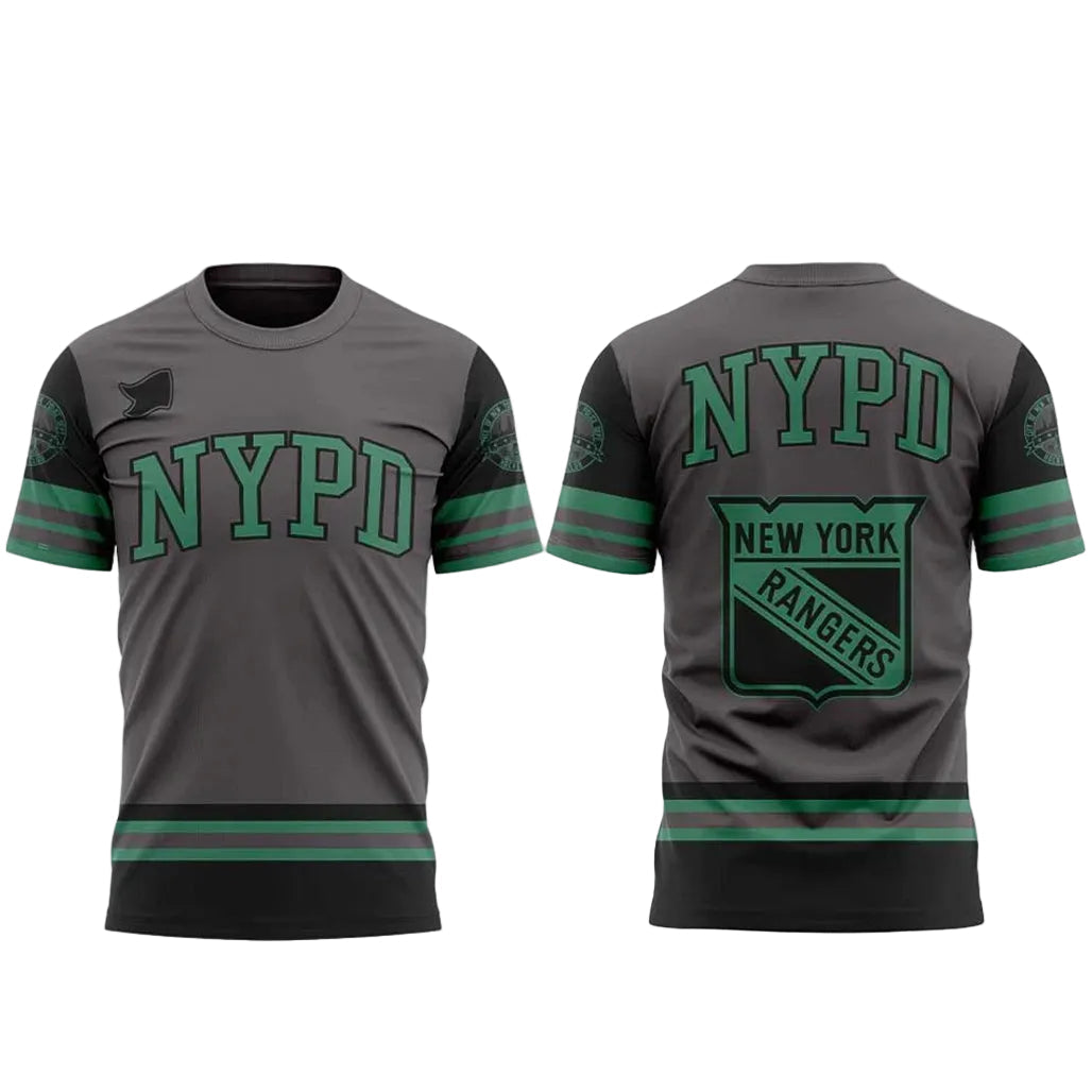 New York Rangers Repping New York NYPD Finest Shirt