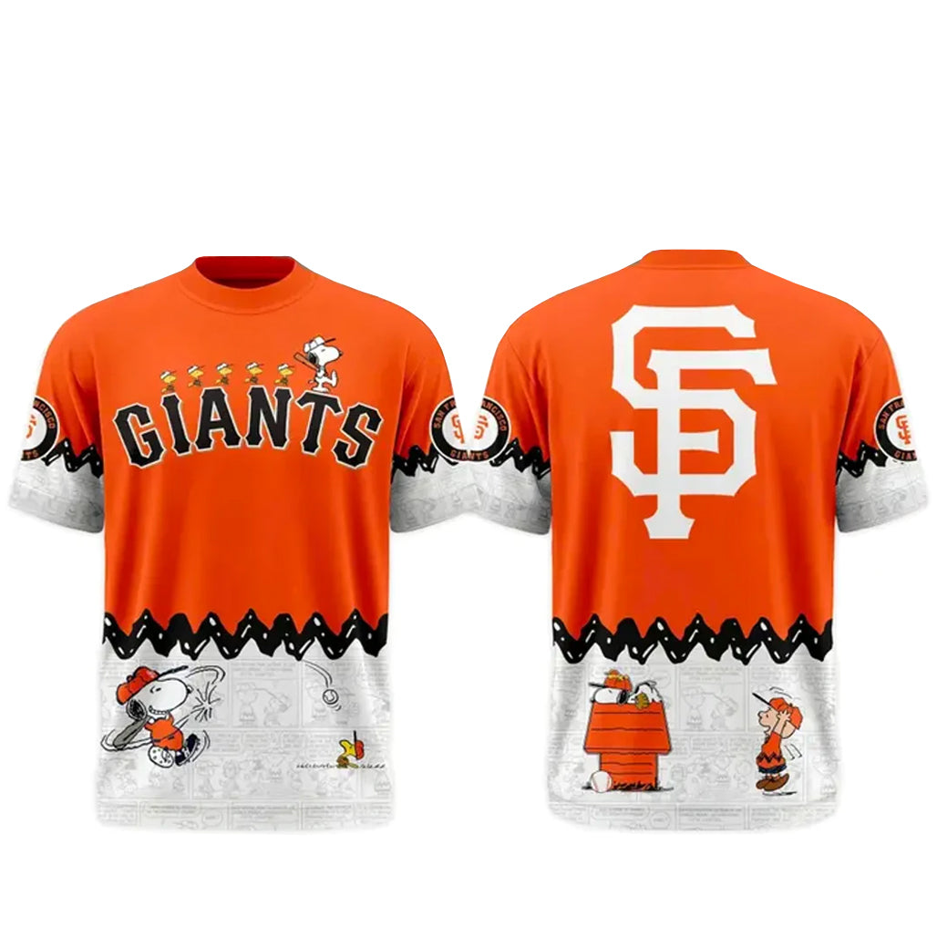 San Francisco Giants x Peanuts and Snoopy 2026 Shirt