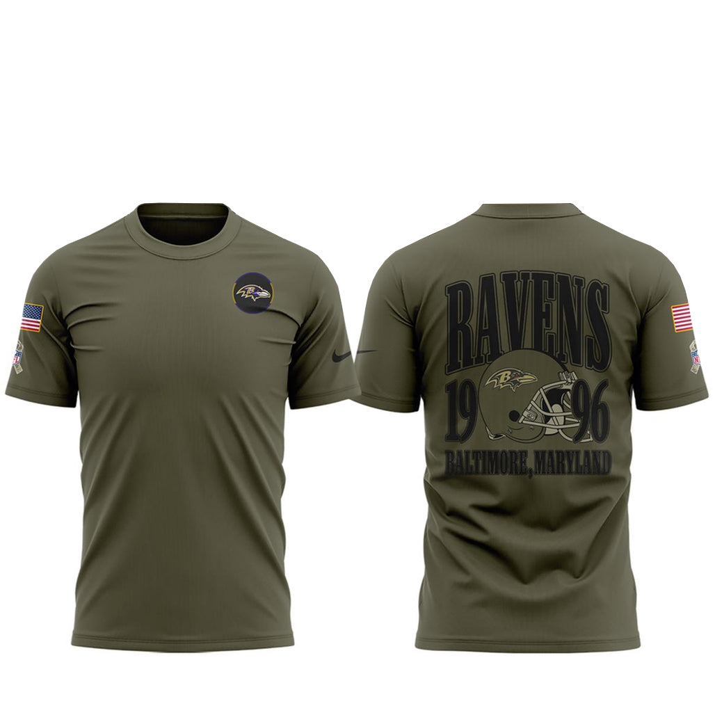 Baltimore Ravens Military Appreciation 2026 Shirt